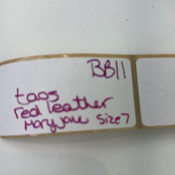 Taos Mary Jane red leather women’s size 7 - Picture 12 of 12